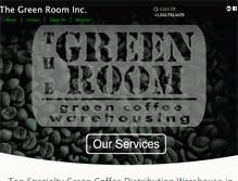 Tablet Screenshot of greenroominfo.com